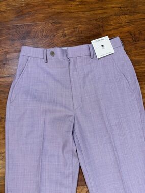 Calvin Klein Lavender Dress Pants NEW